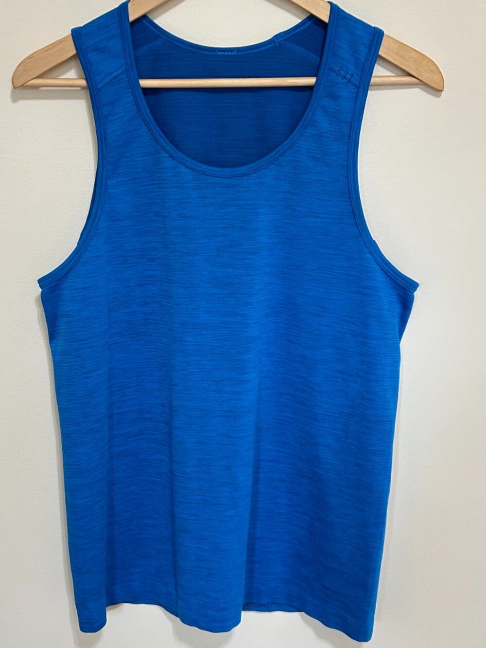 lululemon athletica Men's Tank Top Heathered Blue Size S